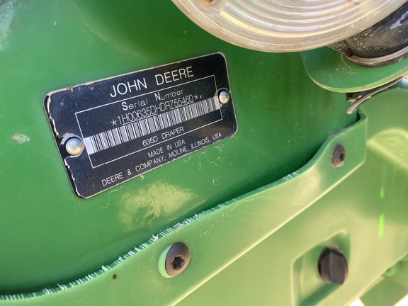 2013 John Deere 635D