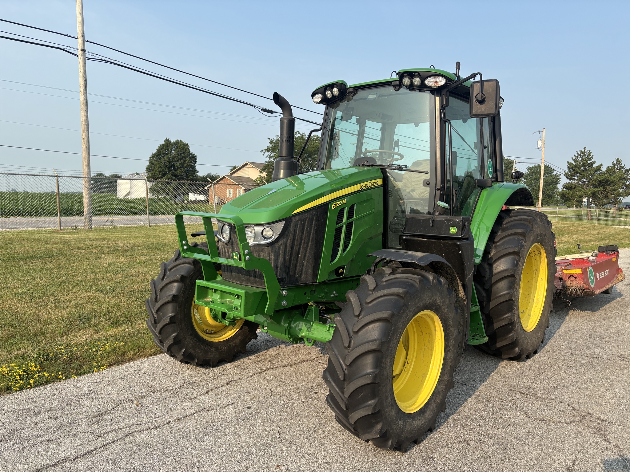 Used 2024 John Deere 6120M Utility Tractors at Koenig Equipment in Anna, OH - PhotoXL3