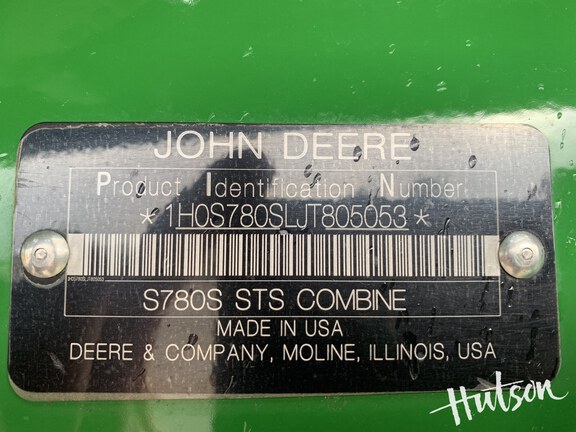 Photo of 2019 John Deere S780