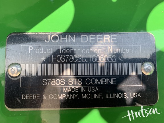 Photo of 2019 John Deere S780