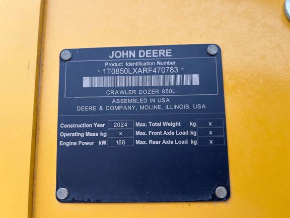 2024 John Deere 850L