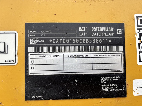 2021 Caterpillar 150AWD