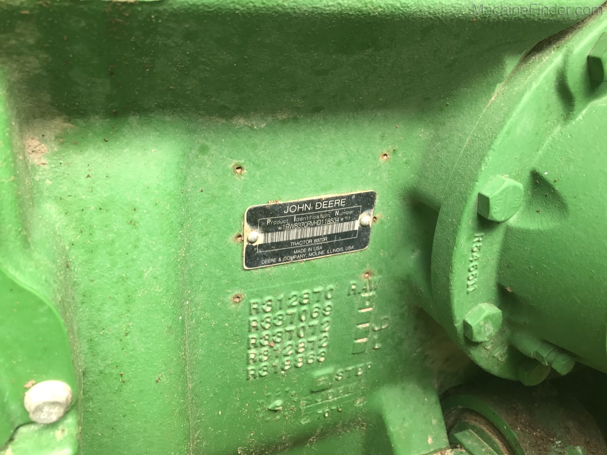 2017 John Deere 8370R Image 3