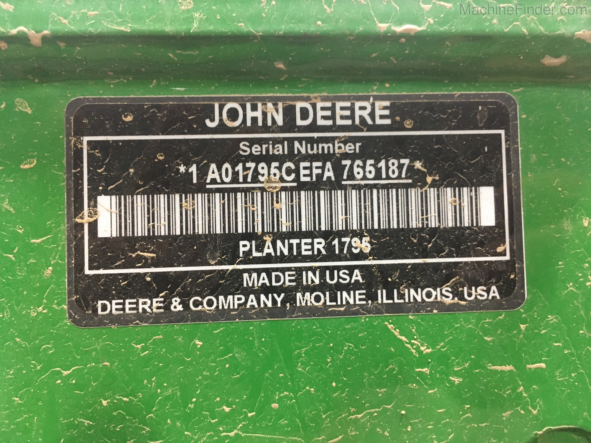 2016 John Deere 1795 Image 9