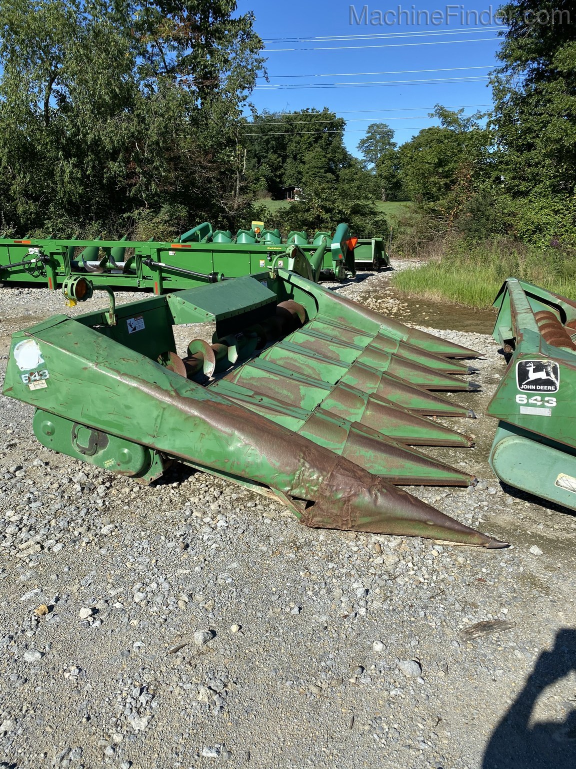 1990 John Deere 643 Image 4