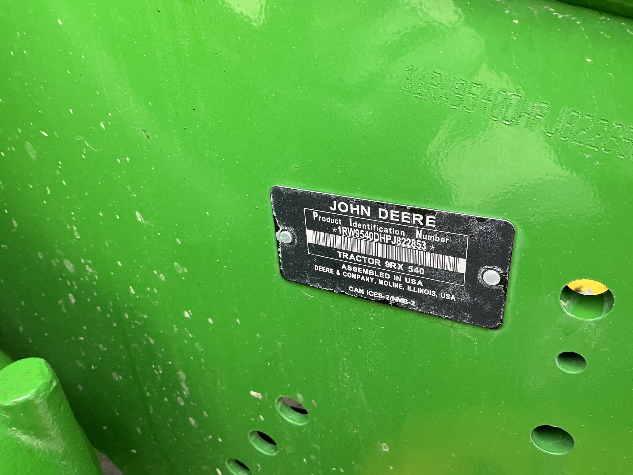 2023 John Deere 9RX 540 Image 9