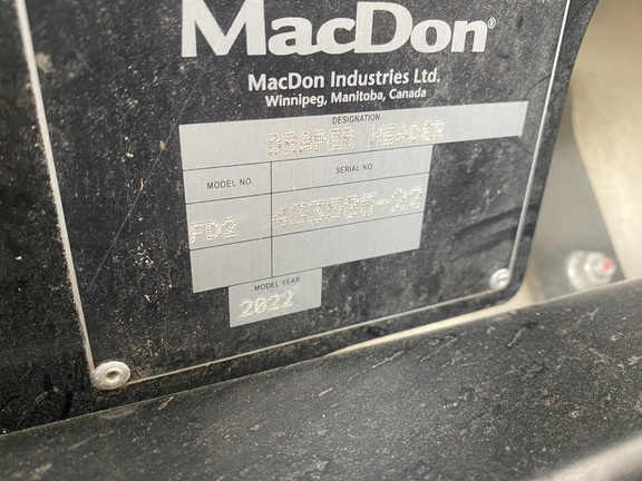 2022 Macdon FD240