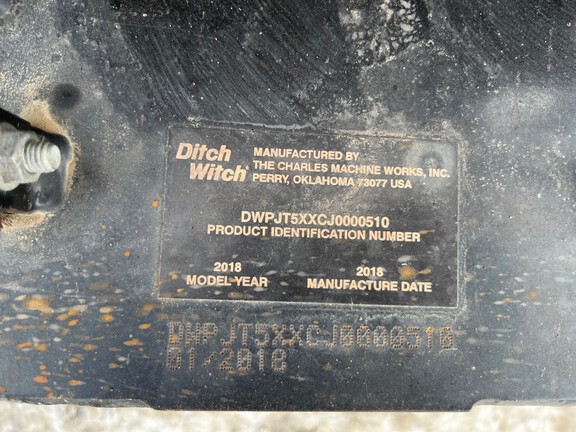 2018 Ditch Witch JT5