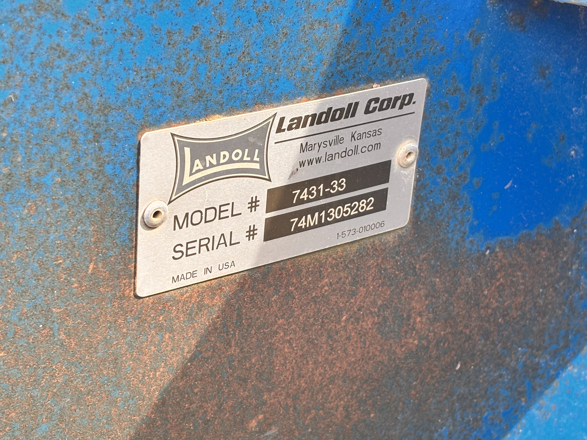 2016 Landoll 7431-33 Image 18