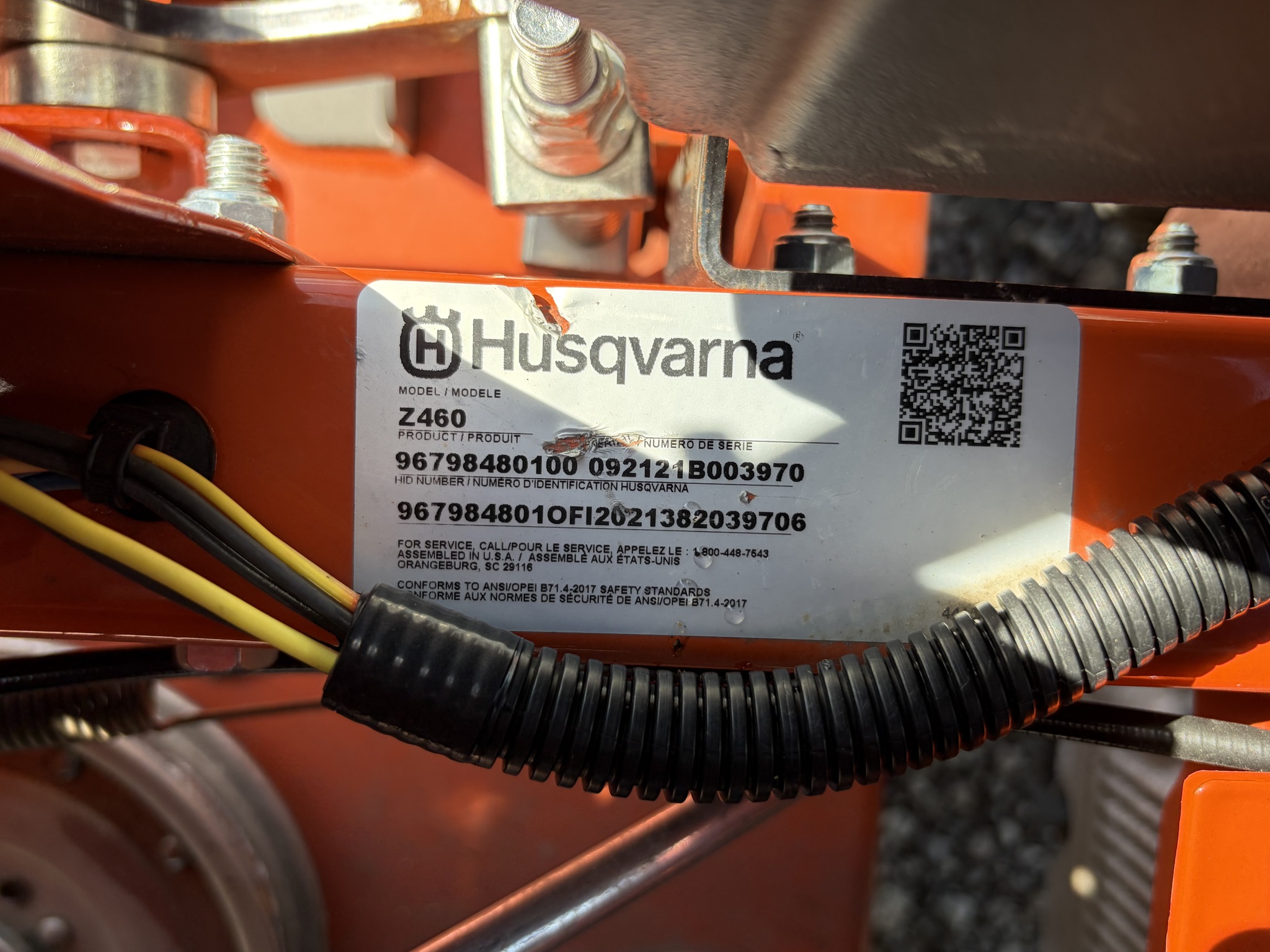 2023 Husqvarna Z460 Image 12