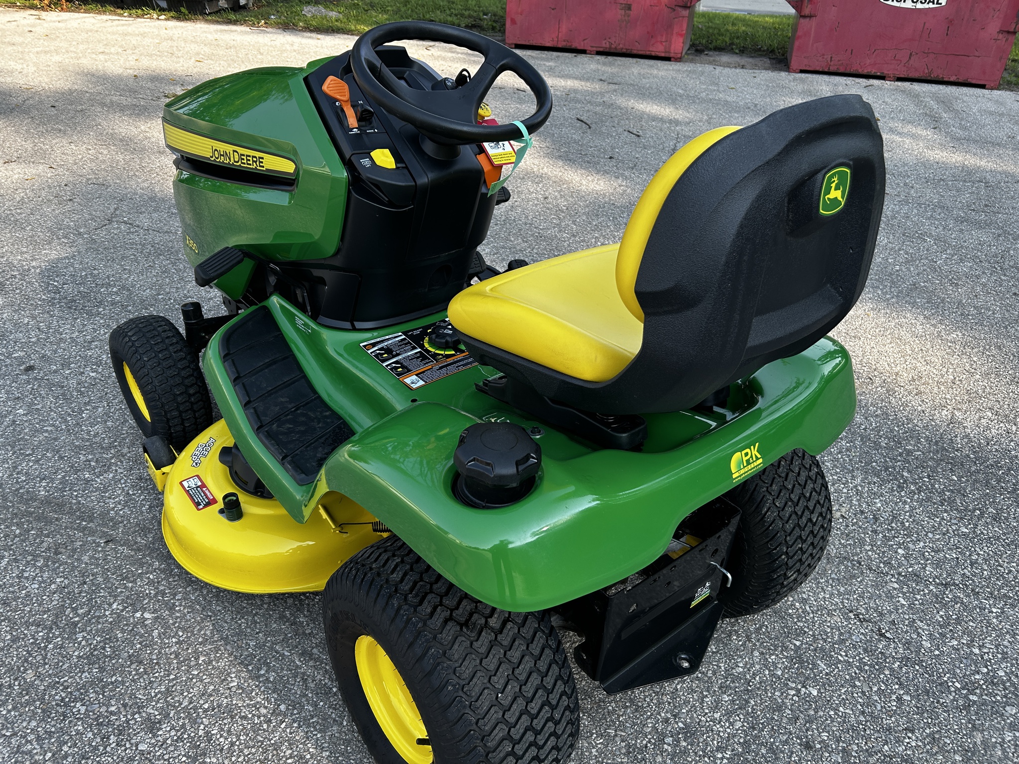 2019 John Deere X350 Image 3