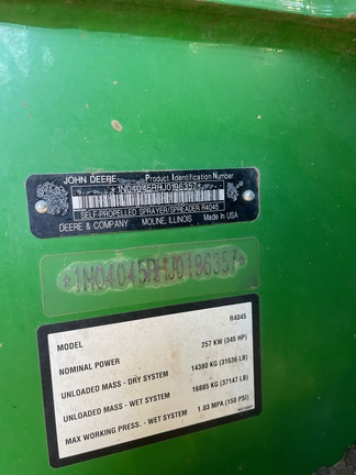 2019 John Deere R4045 - Photo11