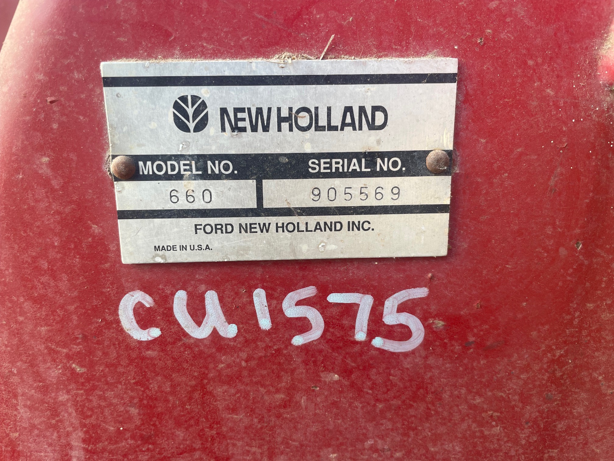 1995 New Holland 660 Image 6