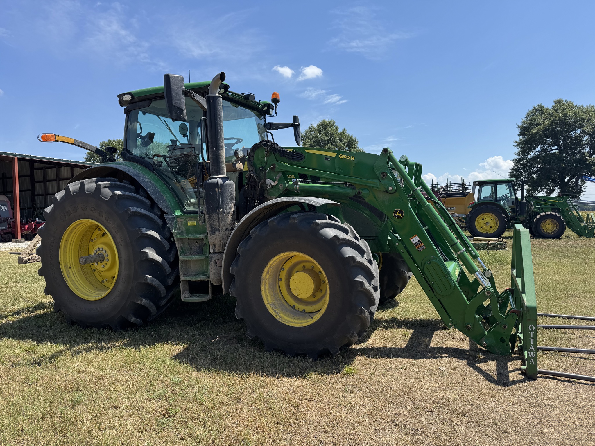  2025 John Deere 6R 195 at Heritage Tractor in Pittsburg, KS
