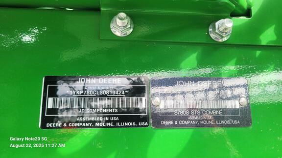 2023 John-Deere S780