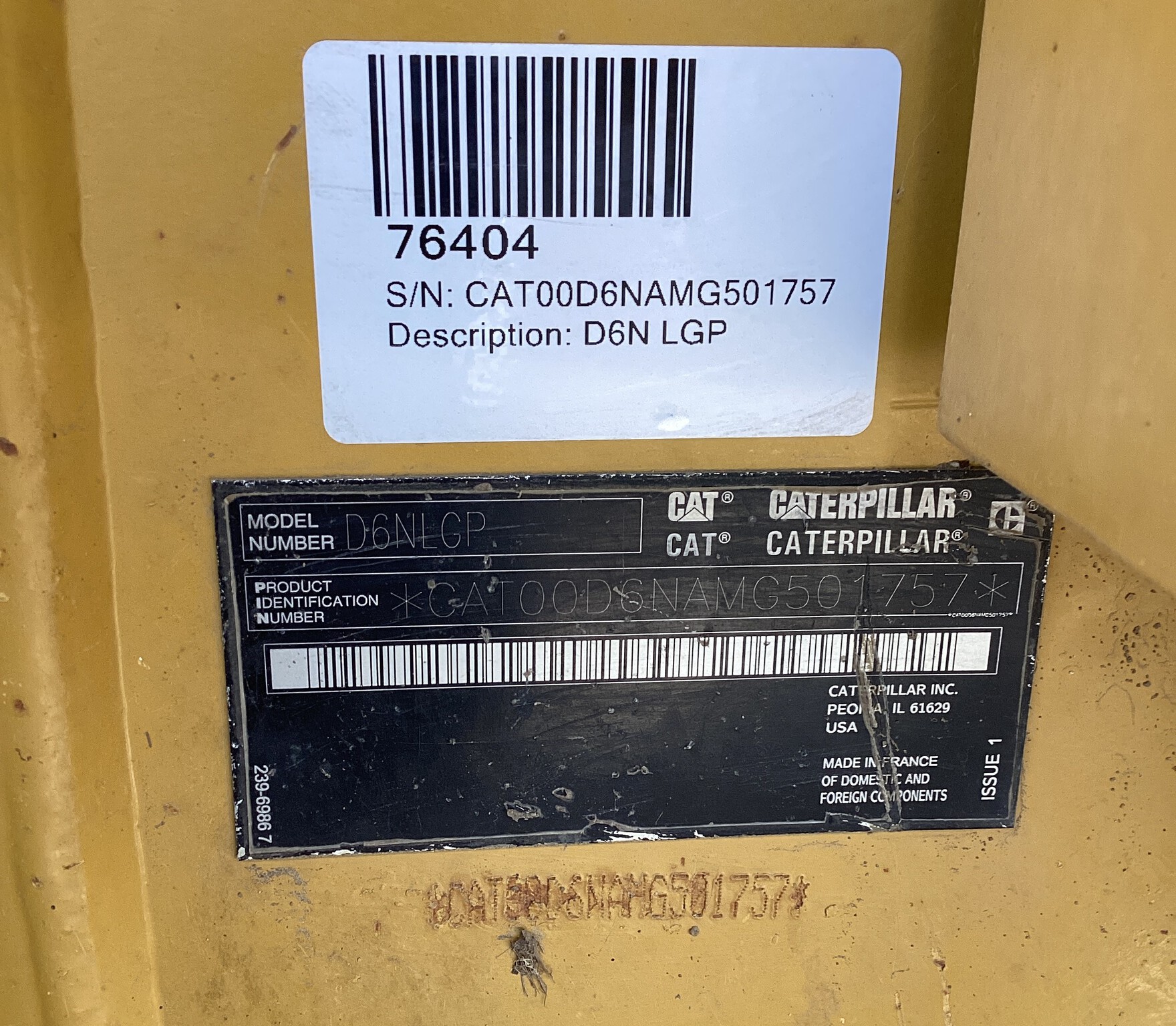 2018 Caterpillar D6N LGP Image 16