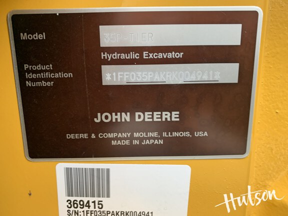 Photo of 2024 John Deere 35 P