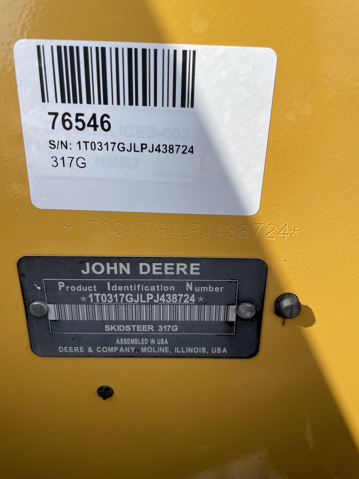 2023 John Deere 317G Image 11