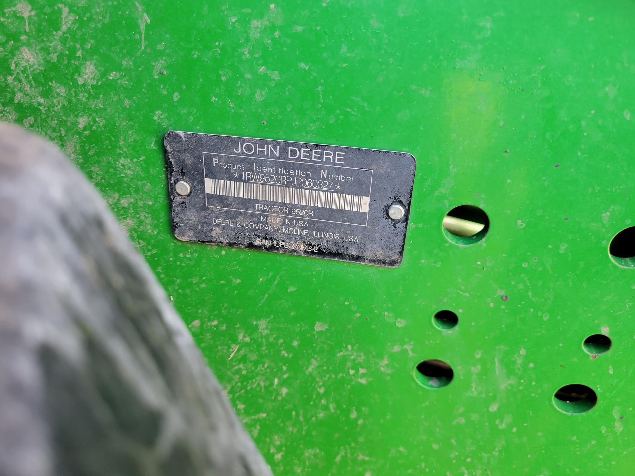  2018 John Deere 9520R at Heritage Tractor in Roanoke, IL