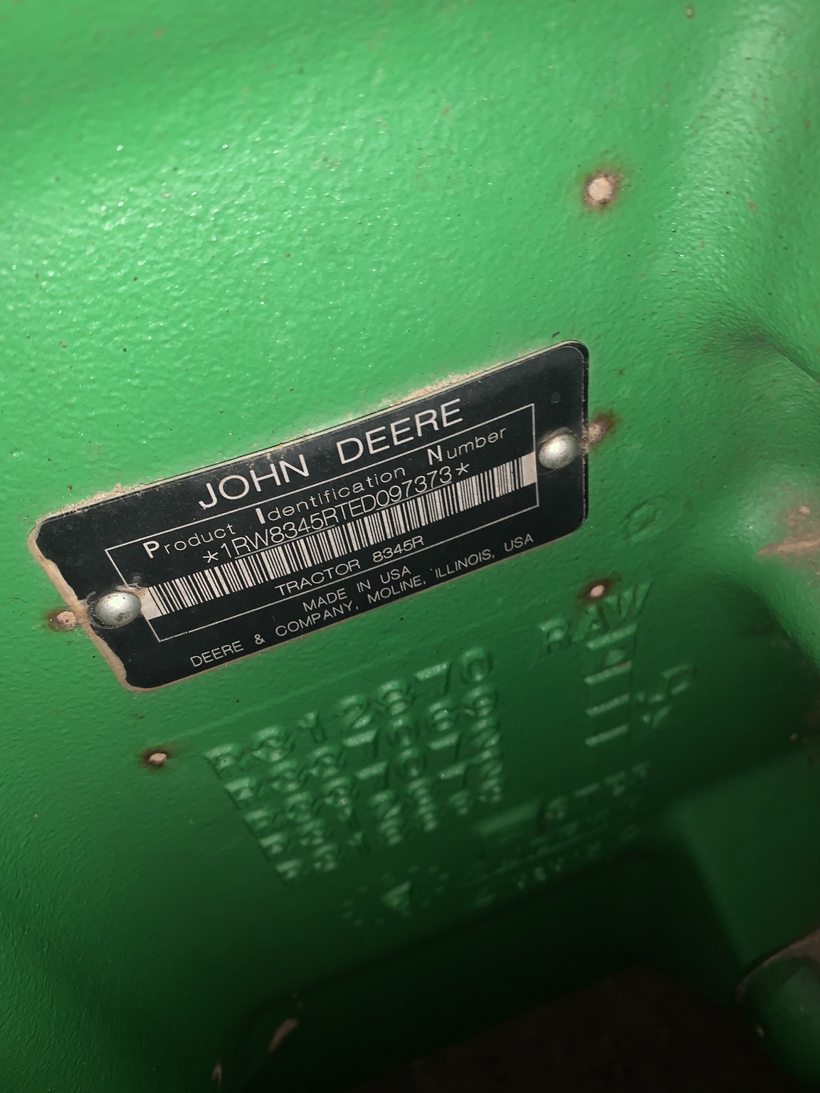 2014 John Deere 8345R Image 9