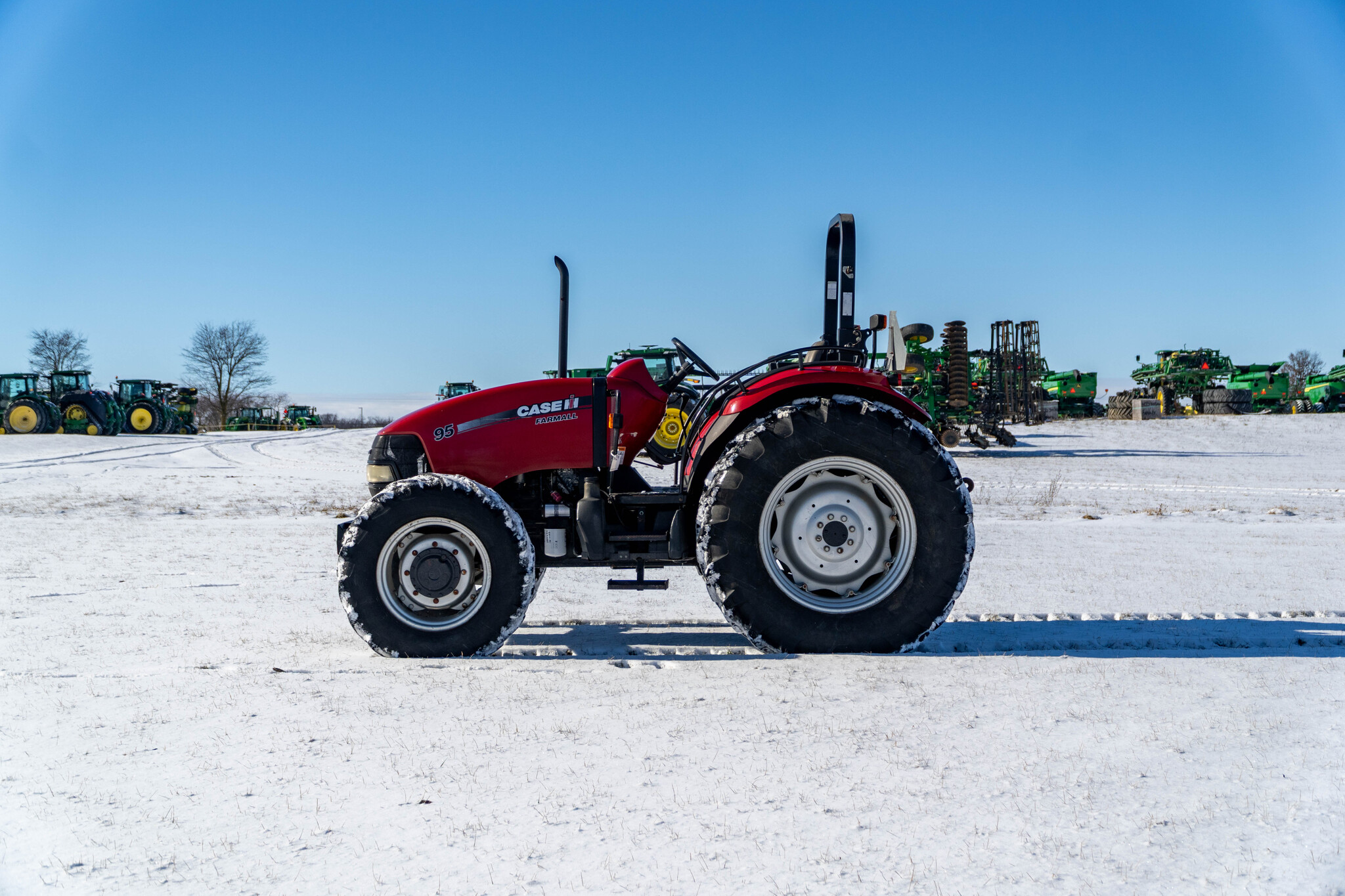 Used 2010 Case IH Farmall 95 Utility Tractors at Koenig Equipment in Anna, OH - PhotoXL1