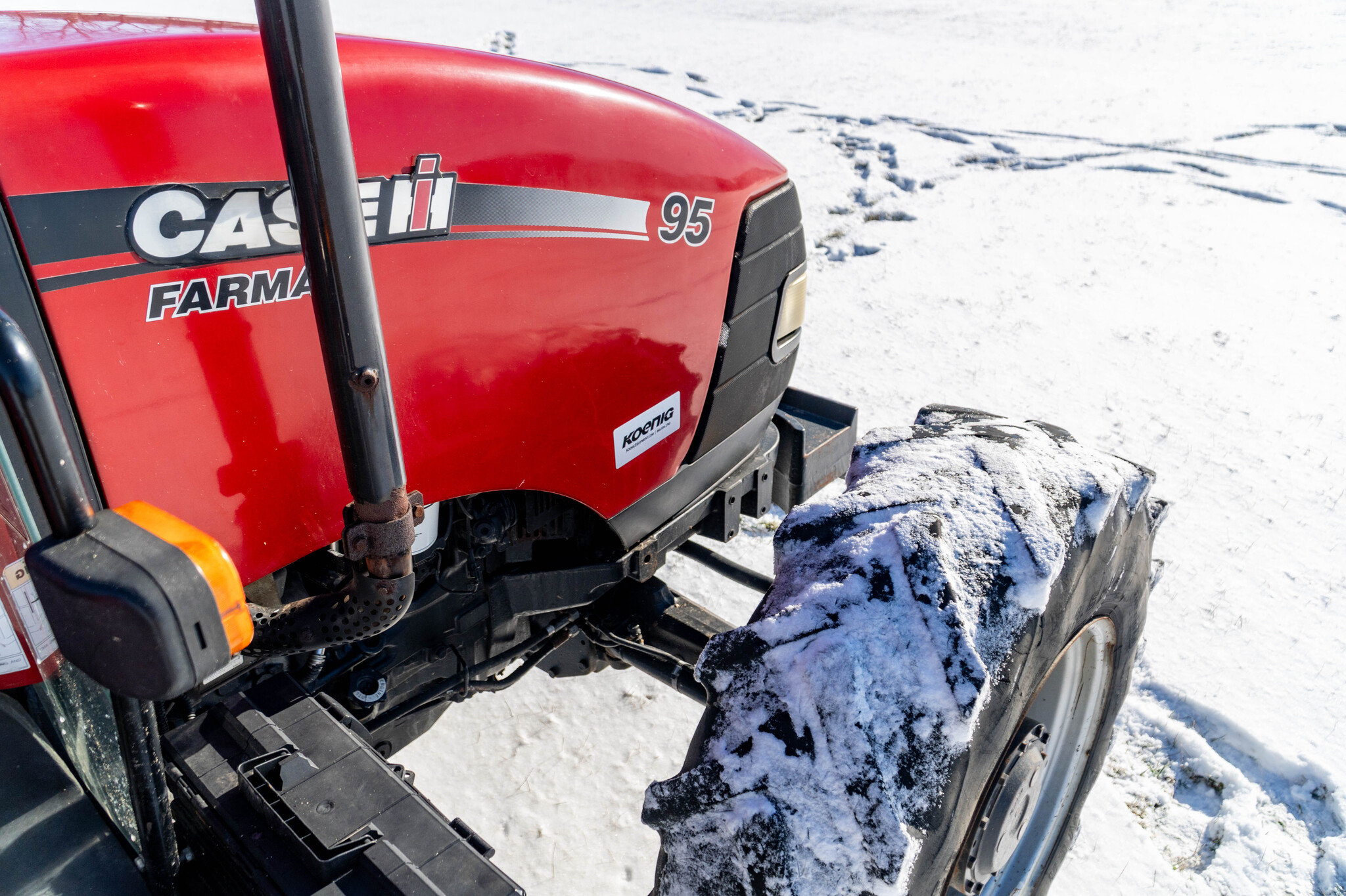 Used 2010 Case IH Farmall 95 Utility Tractors at Koenig Equipment in Anna, OH - PhotoXL22