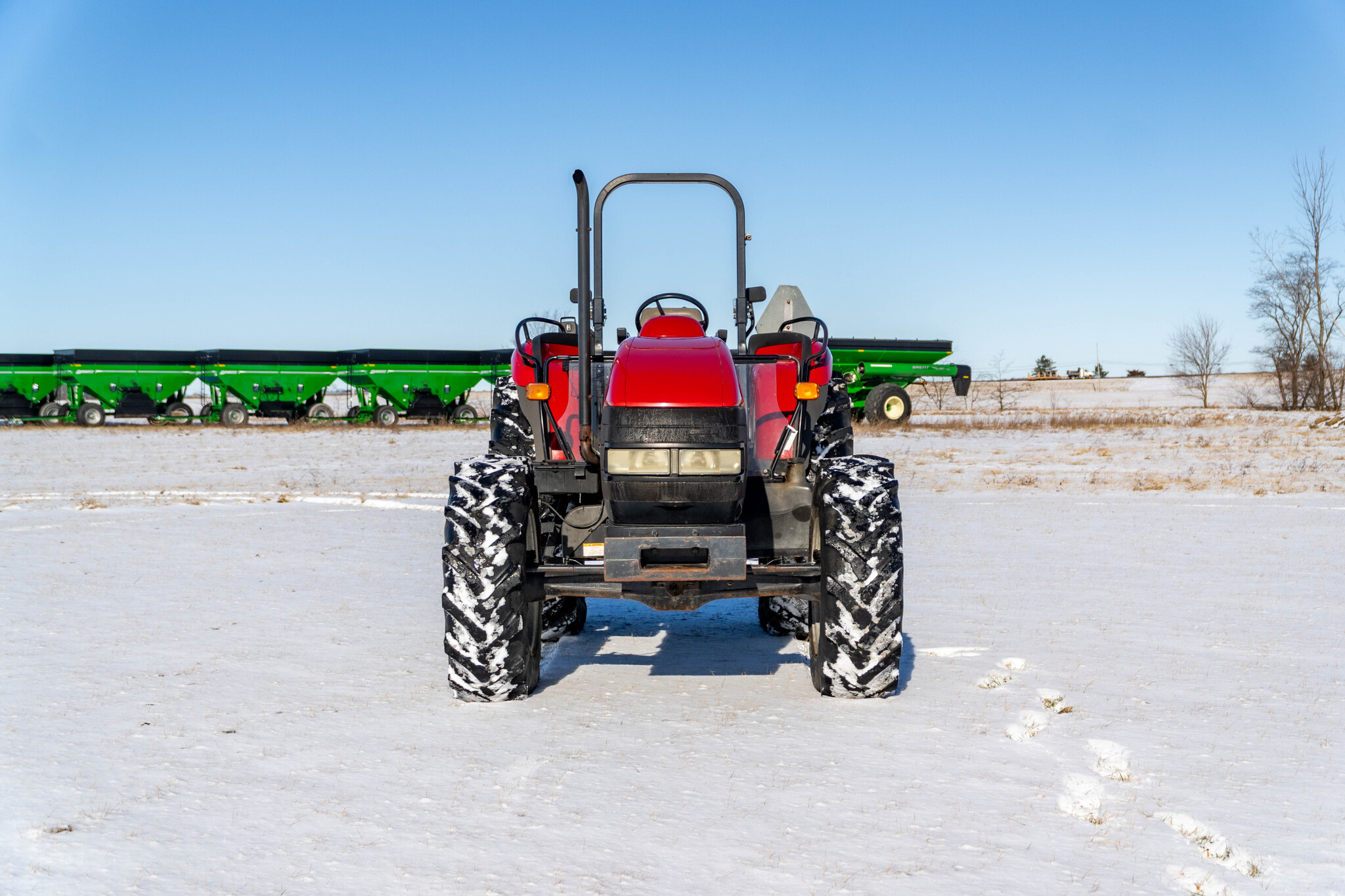 Used 2010 Case IH Farmall 95 Utility Tractors at Koenig Equipment in Anna, OH - PhotoXL7