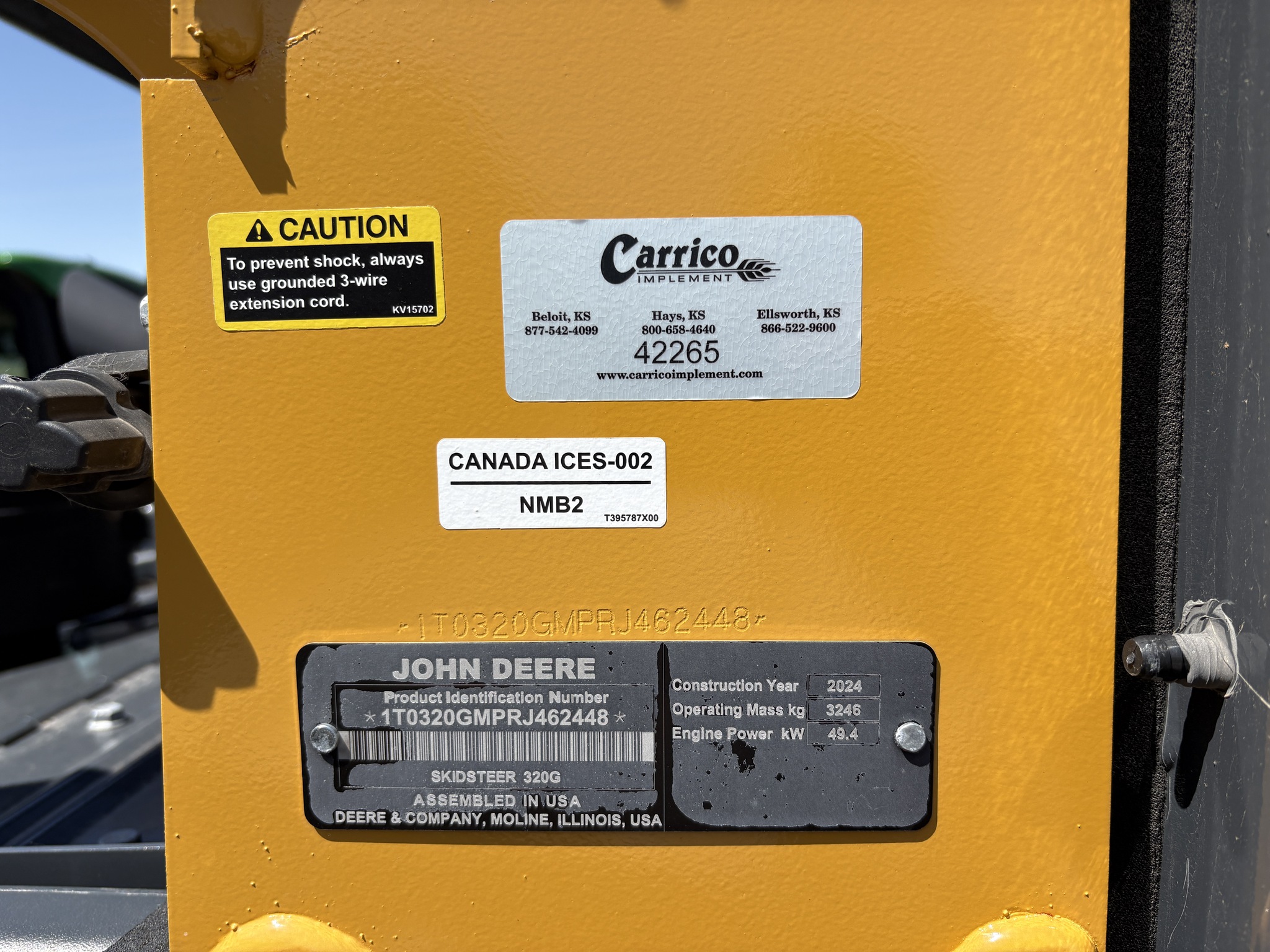 2024 John Deere 320G Image 5