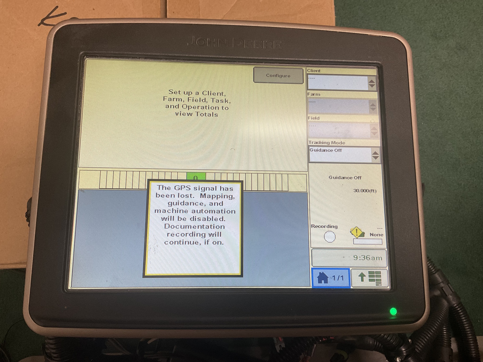 2017 John Deere 2630 Image 1