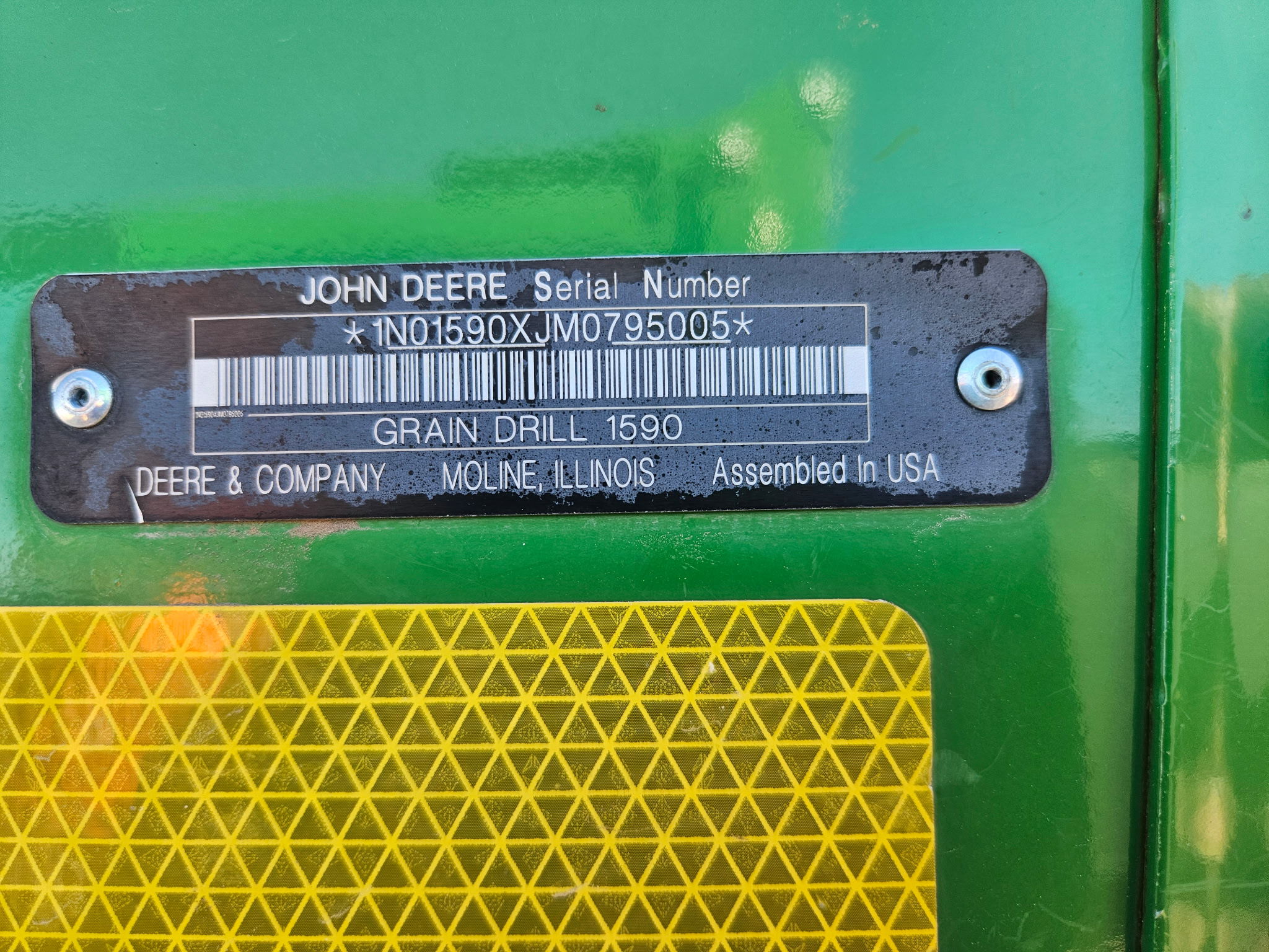  2021 John Deere 1590 at Heritage Tractor in Seneca, KS