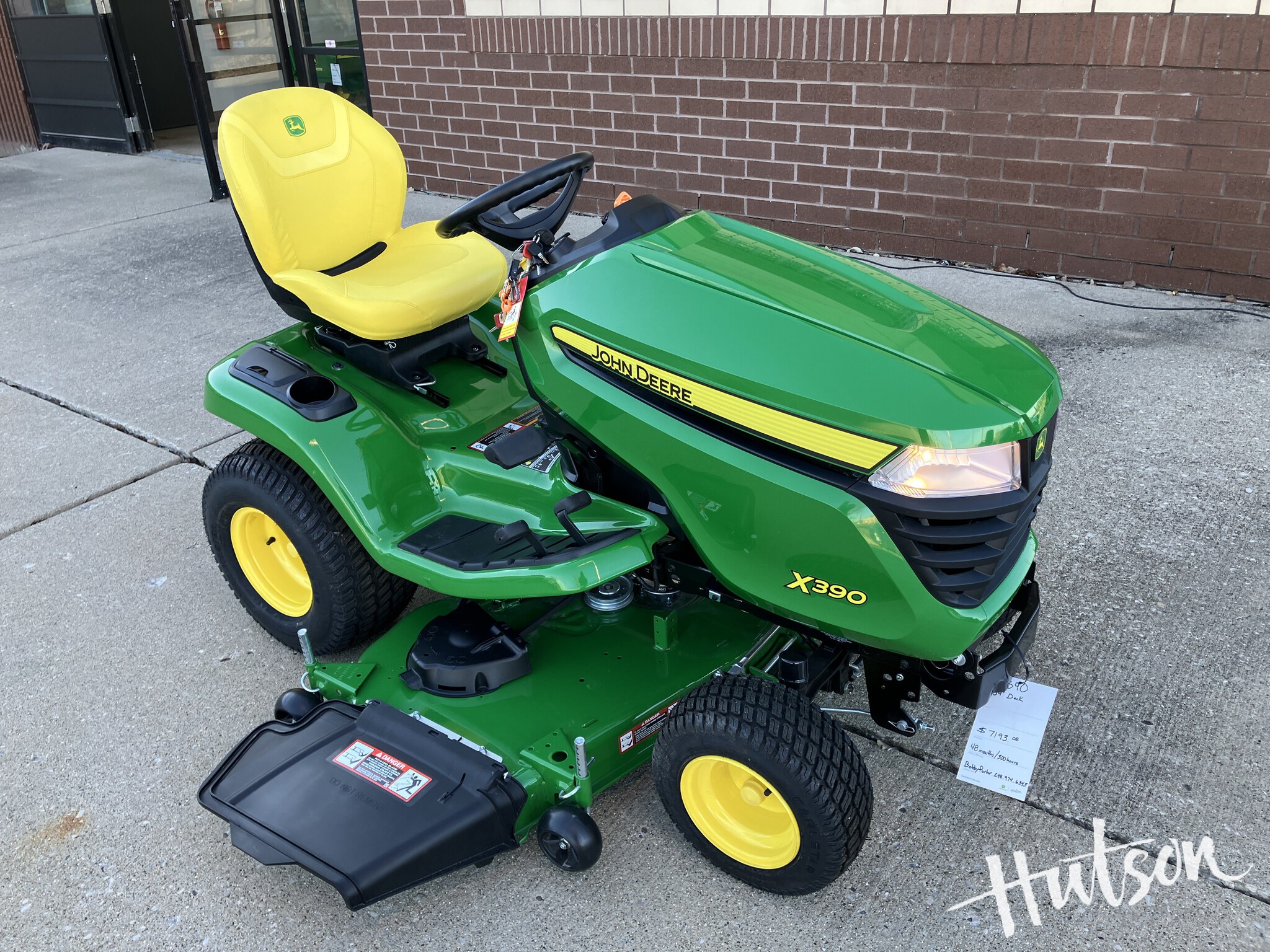2025 John Deere X390