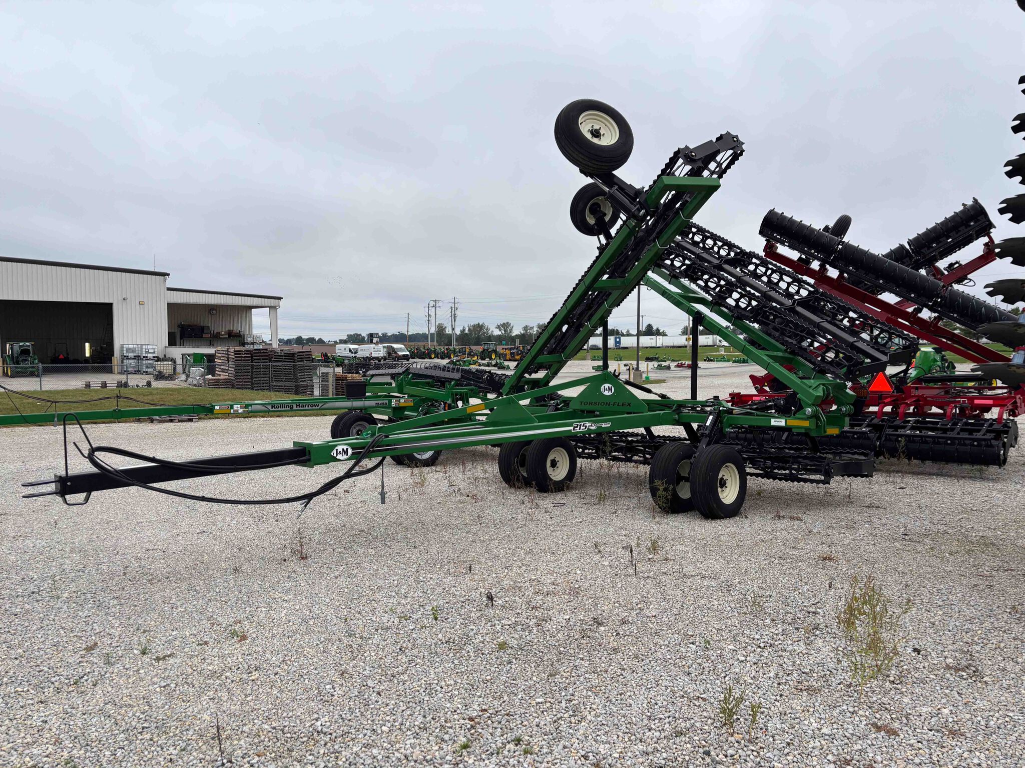 Used 2023 J&M TF215-45-G Double Rolling Harrows at Koenig Equipment in Greenville, OH - PhotoXL1