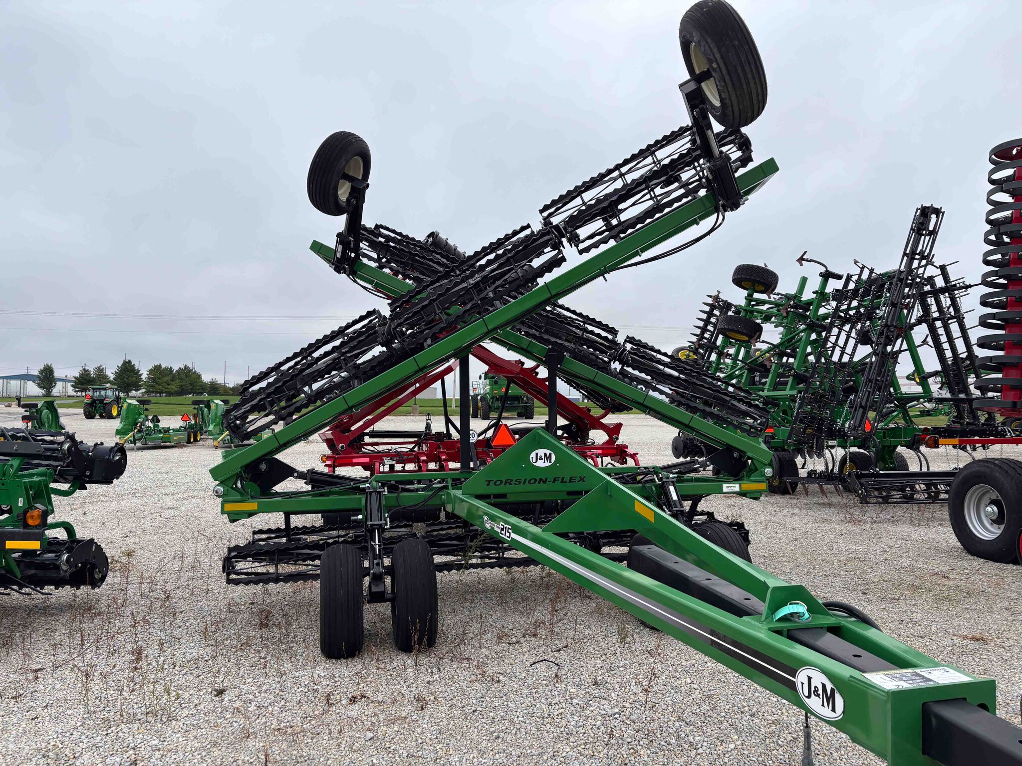Used 2023 J&M TF215-45-G Double Rolling Harrows at Koenig Equipment in Greenville, OH - PhotoXL0