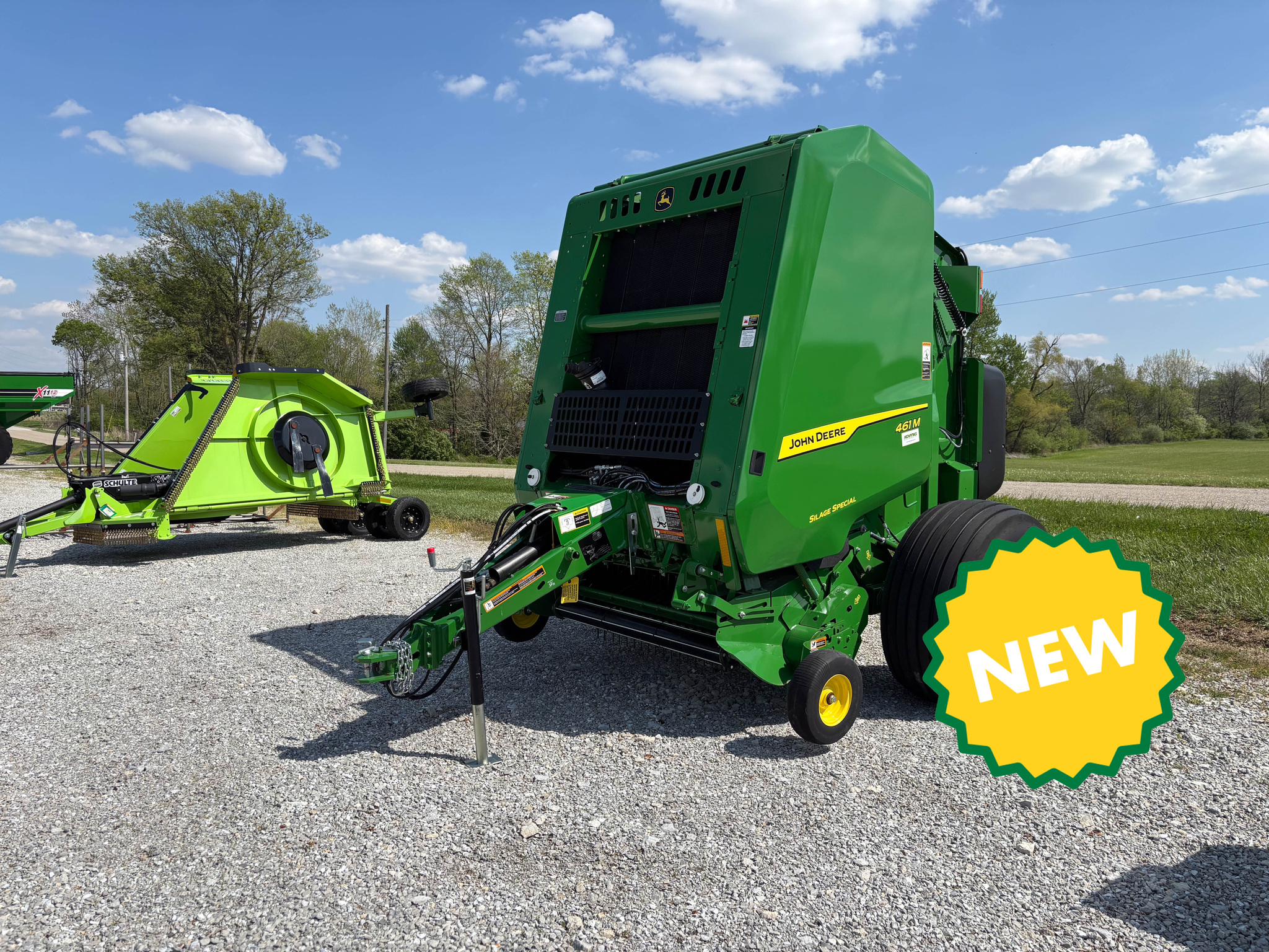 Used 2024 John Deere 461M Round Balers at Koenig Equipment in Richmond, IN - PhotoXL0