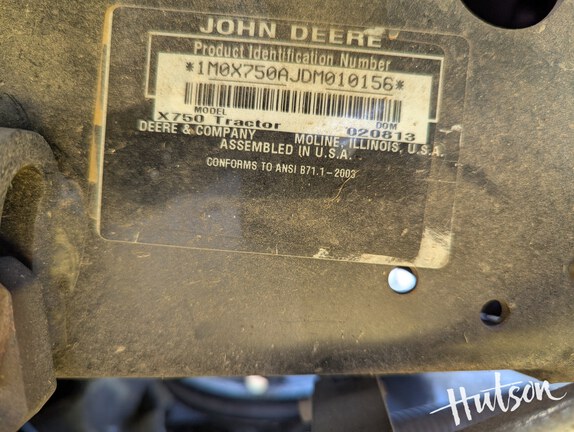 Photo of 2013 John Deere X750