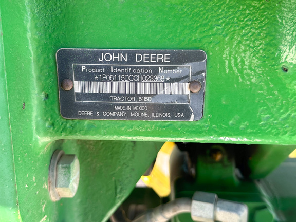2012 John-Deere 6115D