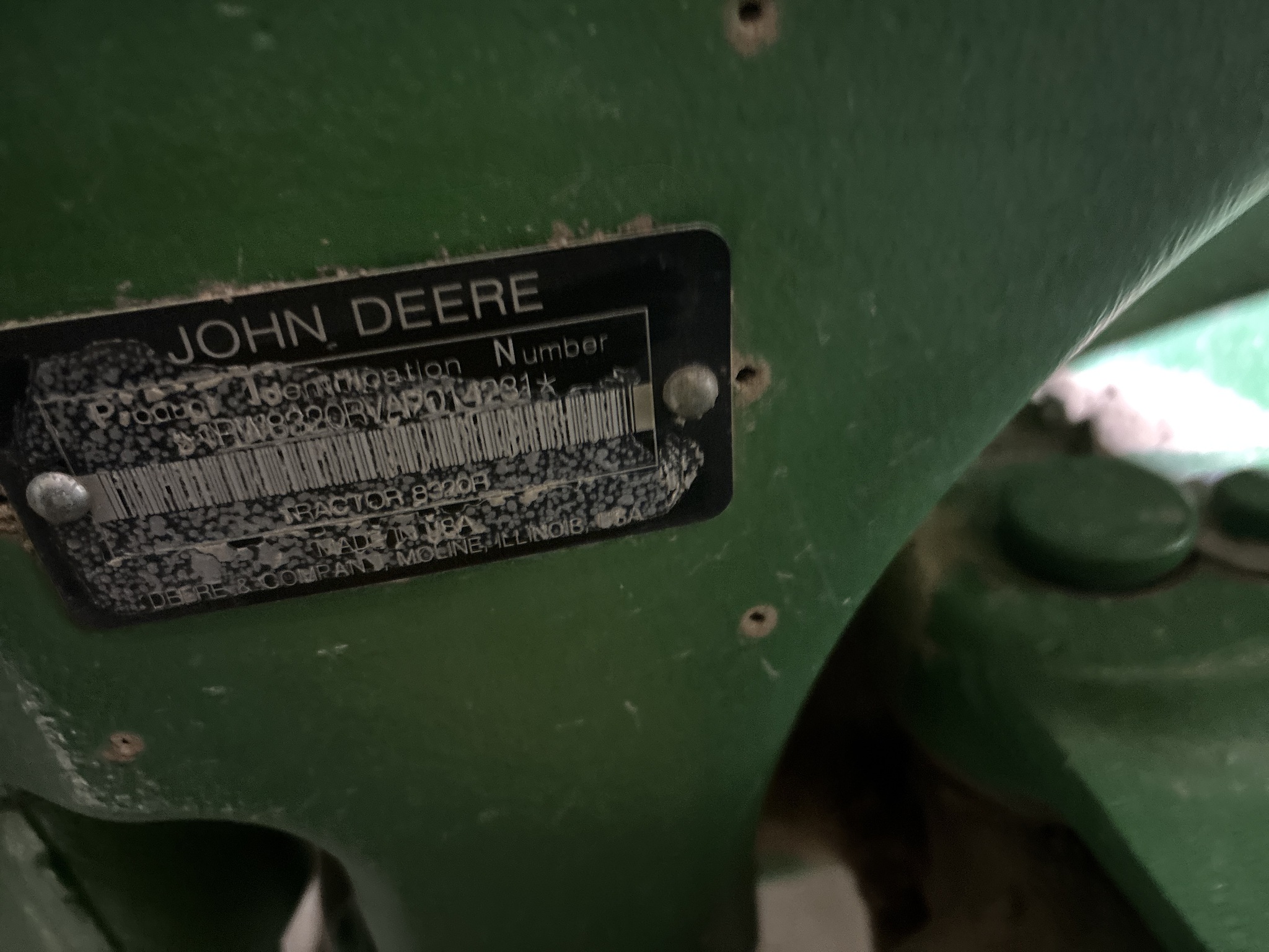 Used 2010 John Deere 8320R Row Crop Tractors at Koenig Equipment in Greenville, OH - PhotoXL10