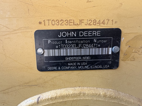 2015 John Deere 323E