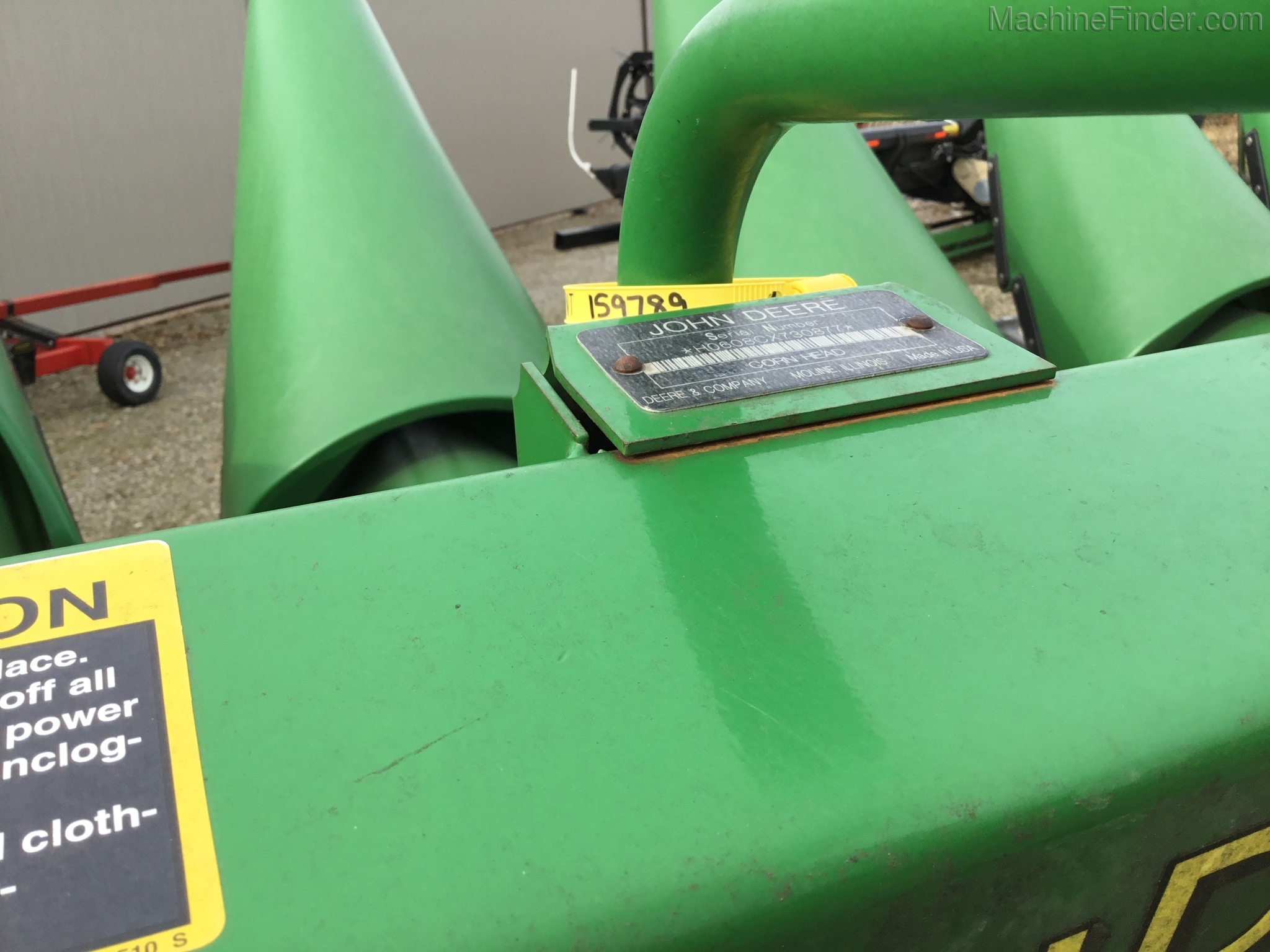 2009 John Deere 608C Image 4