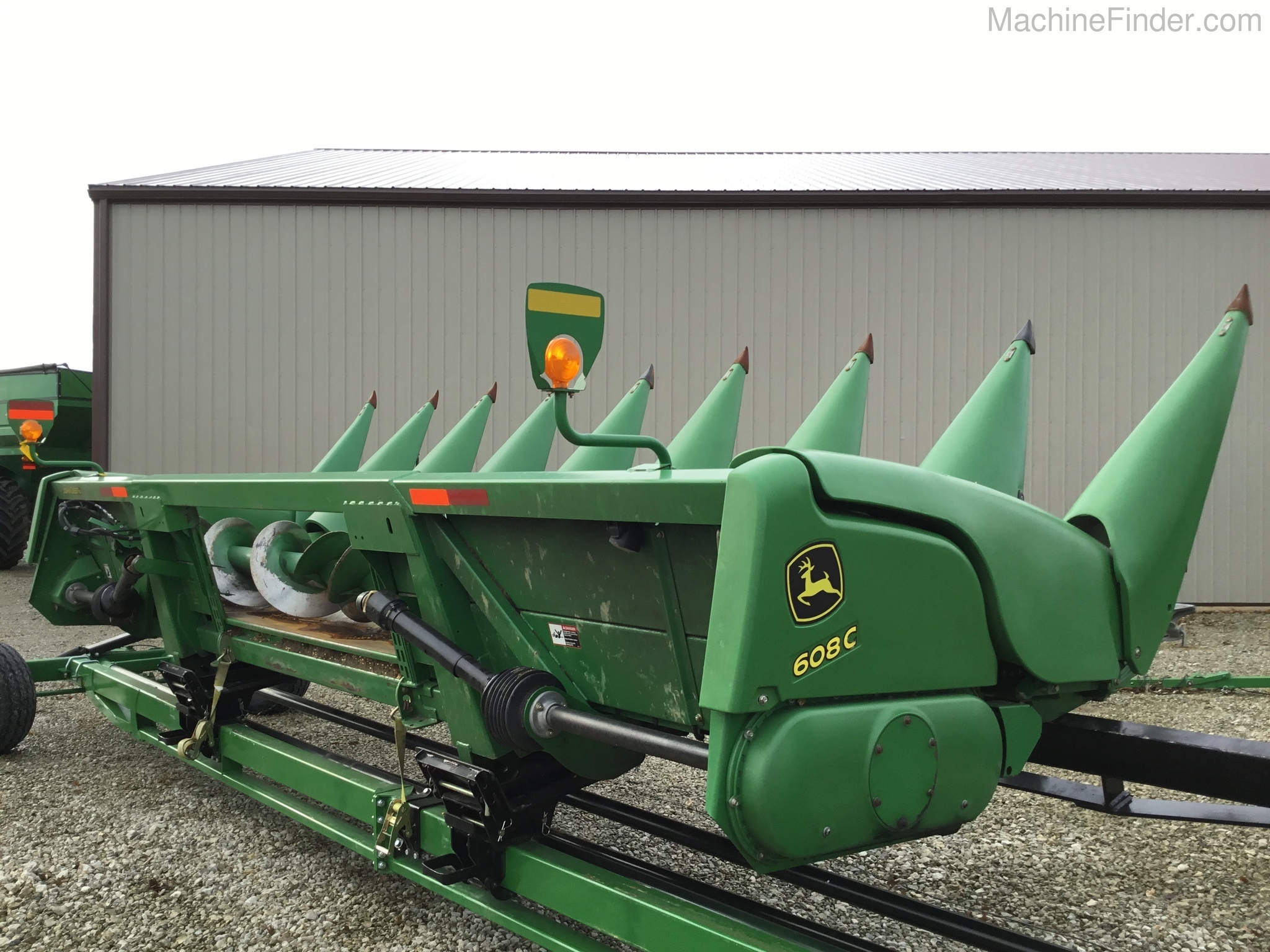 2009 John Deere 608C Image 7