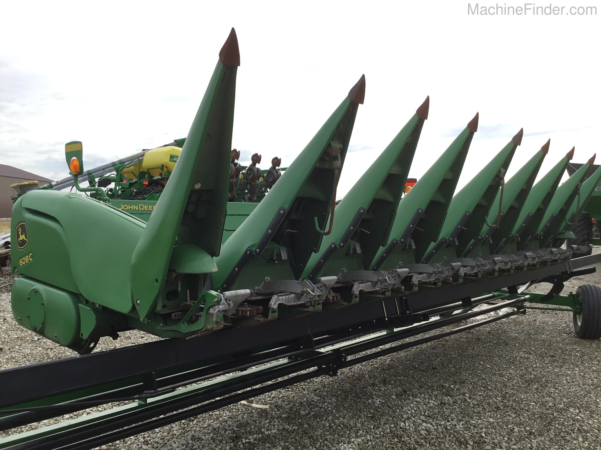 2009 John Deere 608C Image 8