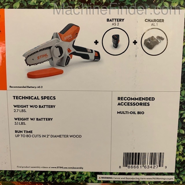 2020 Stihl GTA26 Image 4