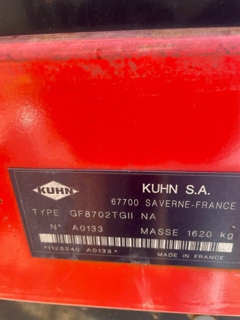 Kuhn GF8702 Image 5