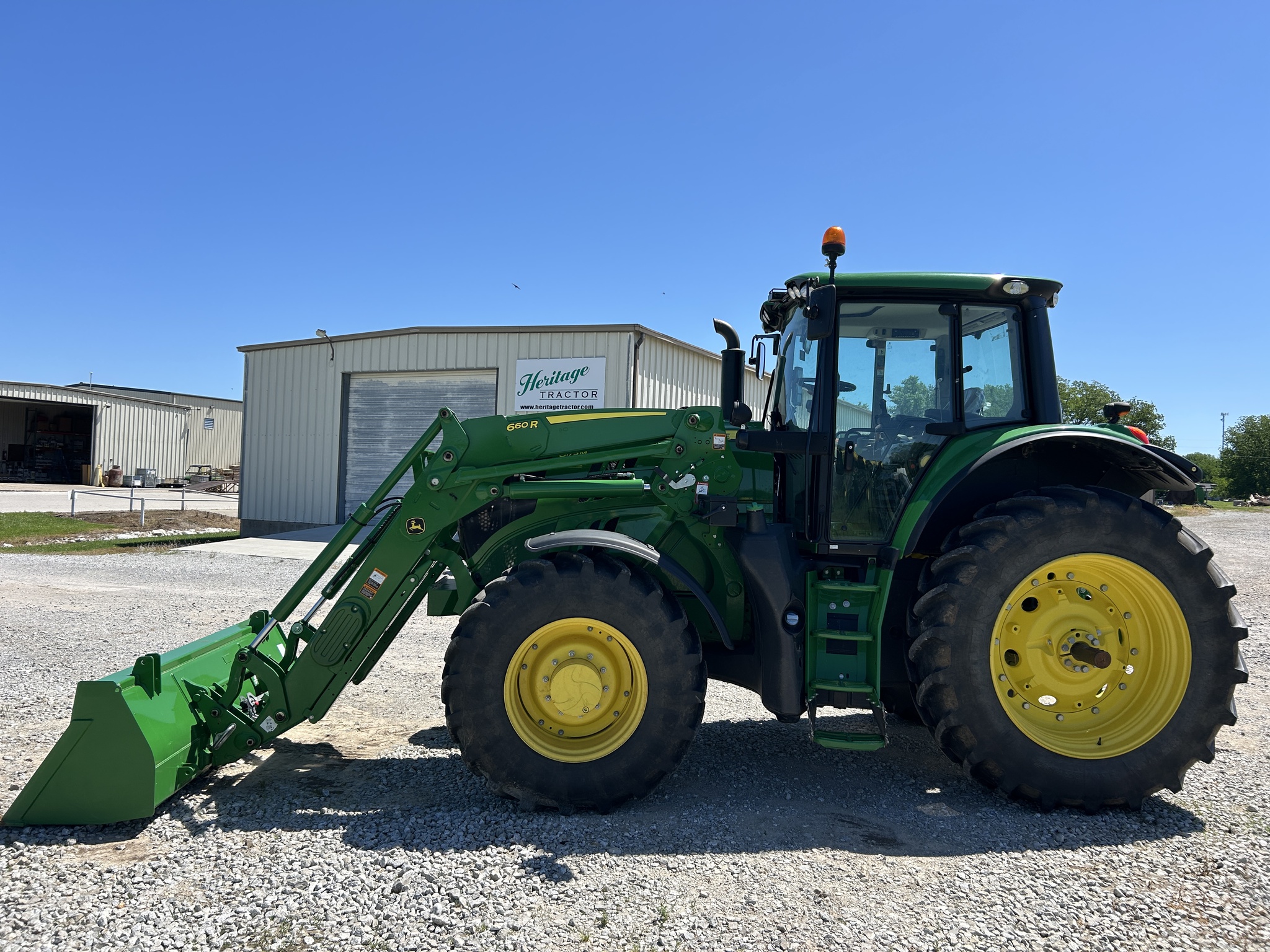  2023 John Deere 6175M at Heritage Tractor in Baldwin City, KS