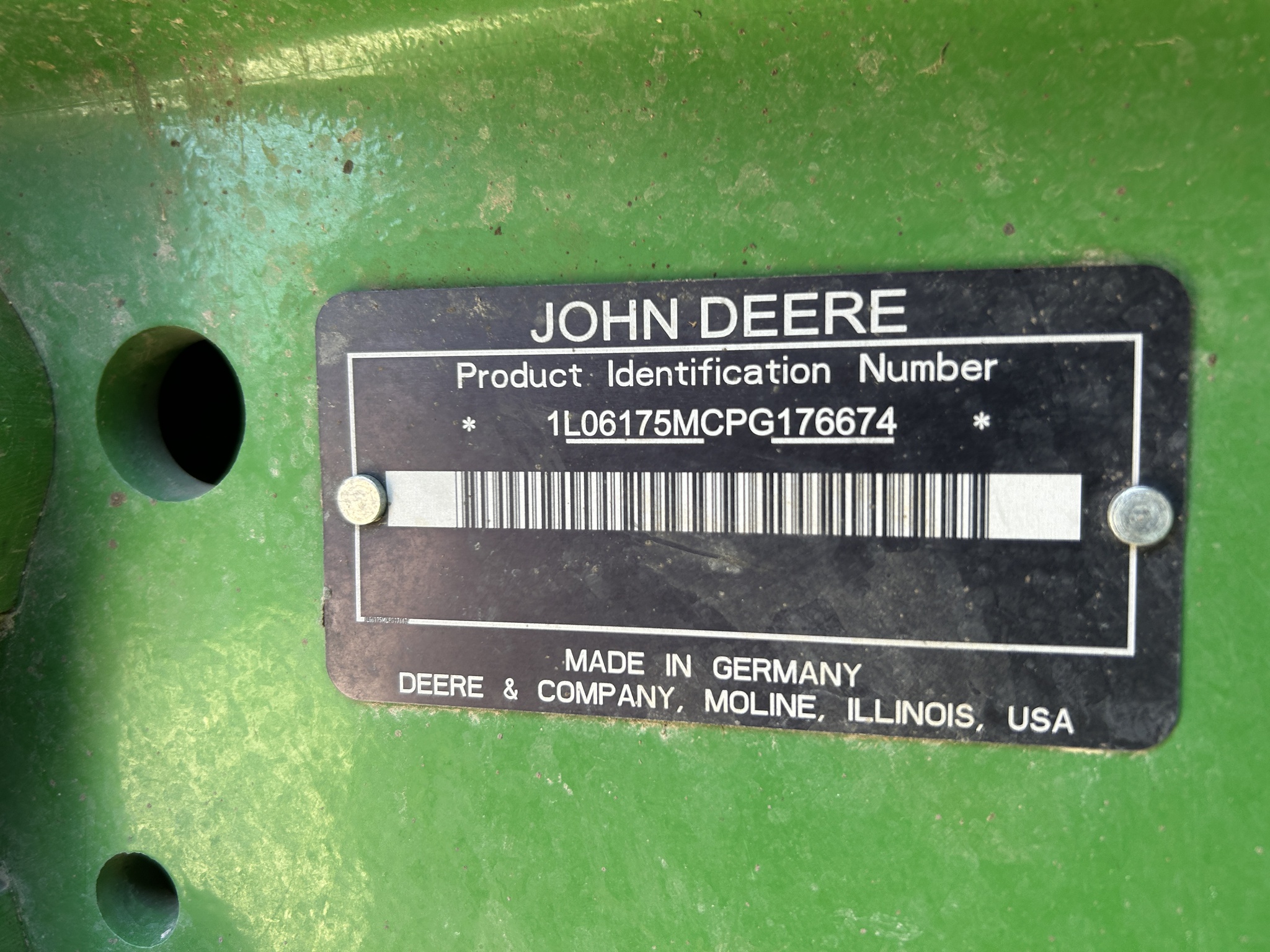  2023 John Deere 6175M at Heritage Tractor in Baldwin City, KS