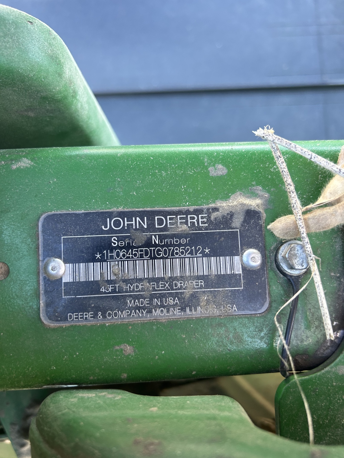 2016 John Deere 645FD Image 26