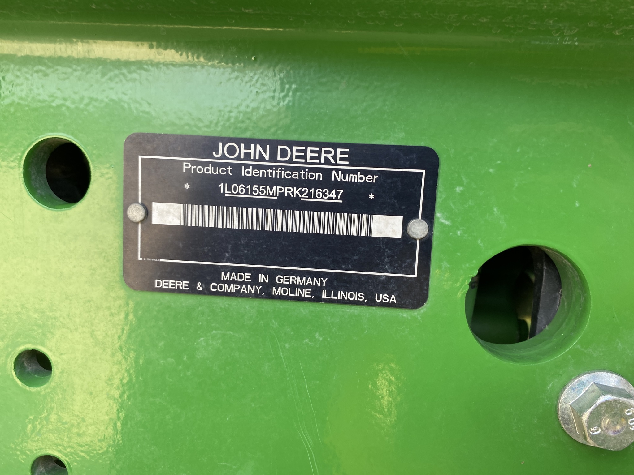 2024 John Deere 6155M Image 12