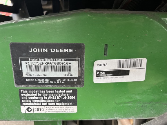 Used 2010 John Deere 7500E-Cut Fairway Mower Fairway Mowers at Horizon Ag & Turf in Calgary, AB - Photo6