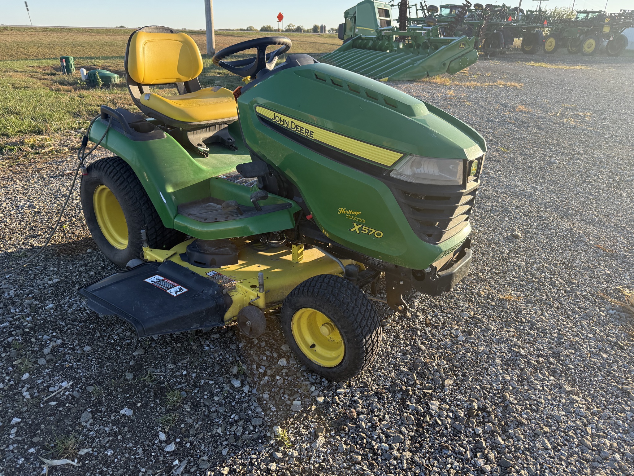  2016 John Deere X570 at Heritage Tractor in Carthage, IL