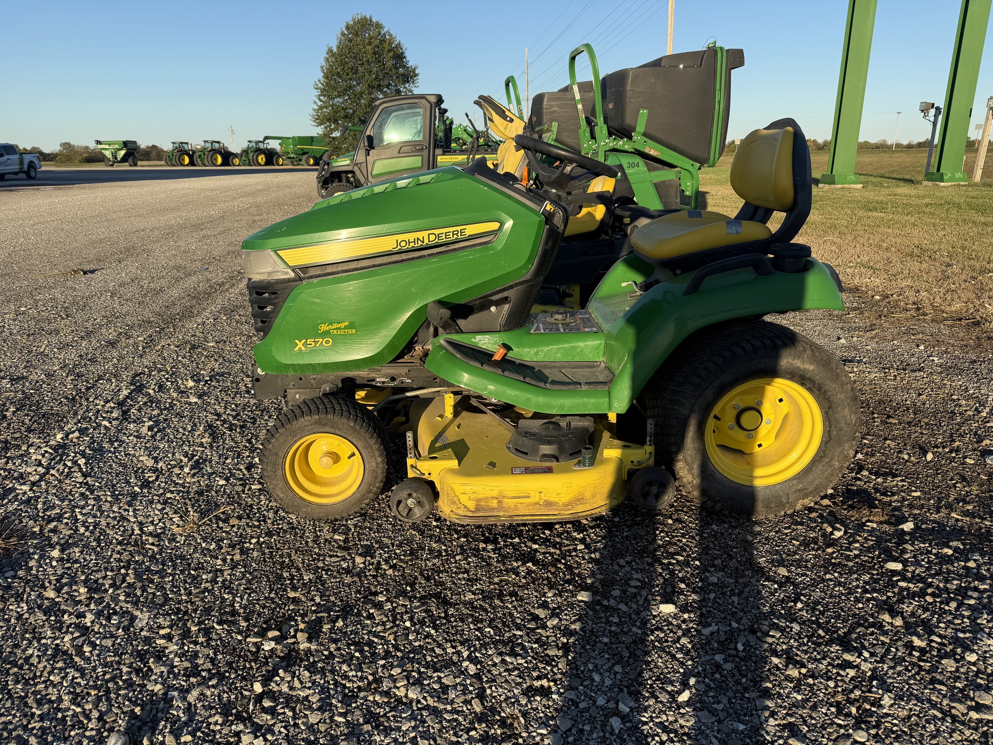  2016 John Deere X570 at Heritage Tractor in Carthage, IL